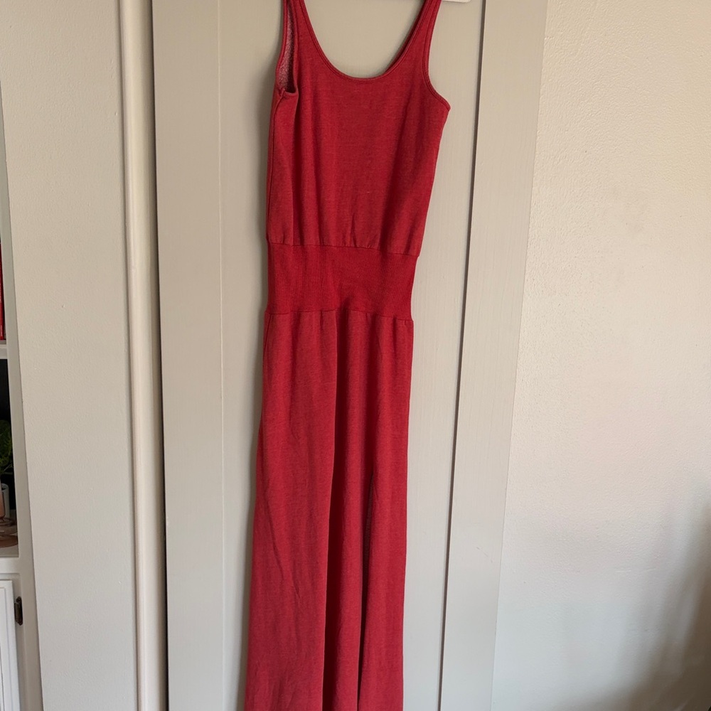Cooperative Scarlet Red Sleeveless Maxi Dress Medium